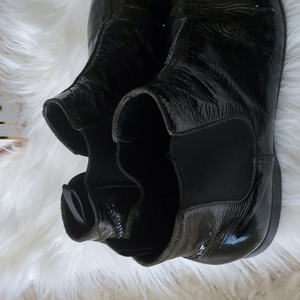 Prada  patent leather slipon ankle shoes size 9 - Picture 14 of 17